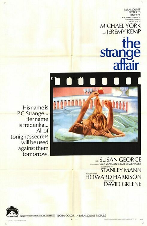 Обложка (Постер) Странные отношения / The Strange Affair (1968) SATRip Обложка (Постер) Странные отношения / The Strange Affair (1968) SATRip