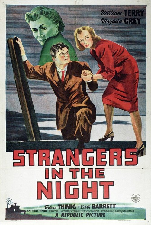 Обложка (Постер) Странники в ночи / Strangers in the Night (1944) SATRip