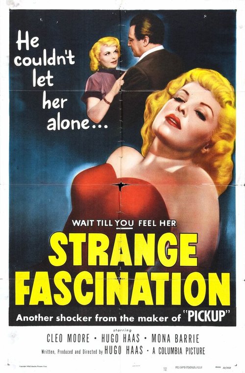 Обложка (Постер) Странное увлечение / Strange Fascination (1952) SATRip Обложка (Постер) Странное увлечение / Strange Fascination (1952) SATRip