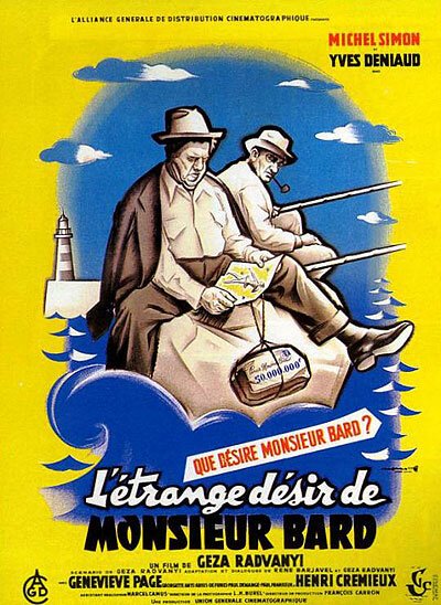 Обложка (Постер) Странное желание господина Бара / L'étrange désir de Monsieur Bard (1954) SATRip