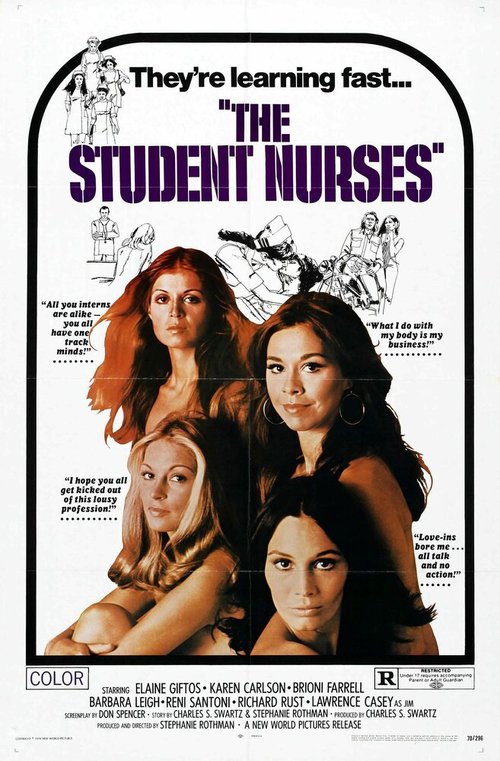 Обложка (Постер) Студентки-сестрички / The Student Nurses (1970) SATRip Обложка (Постер) Студентки-сестрички / The Student Nurses (1970) SATRip