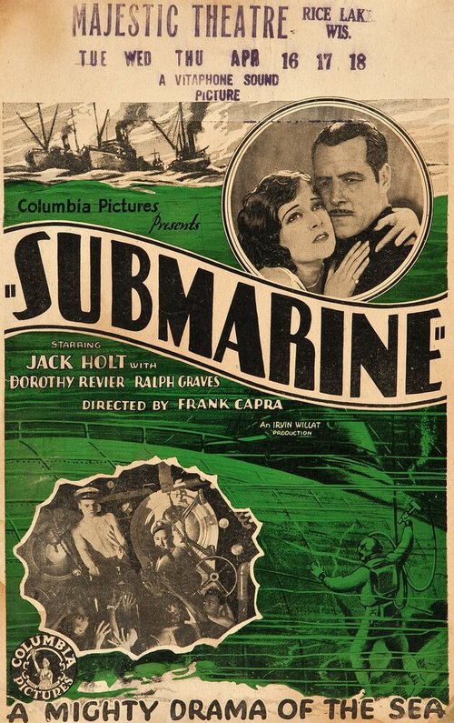 Обложка (Постер) Субмарина / Submarine (1928) SATRip