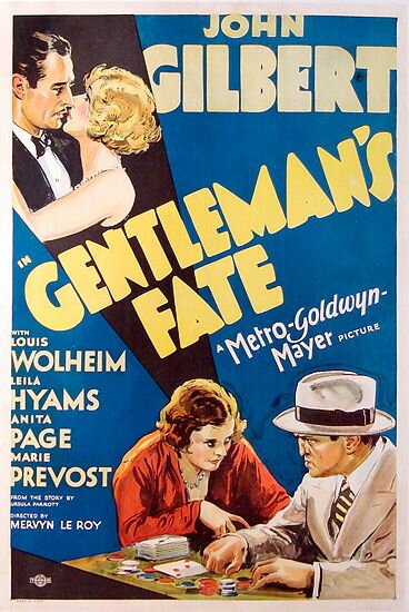Обложка (Постер) Судьба джентльмена / Gentleman's Fate (1931) SATRip