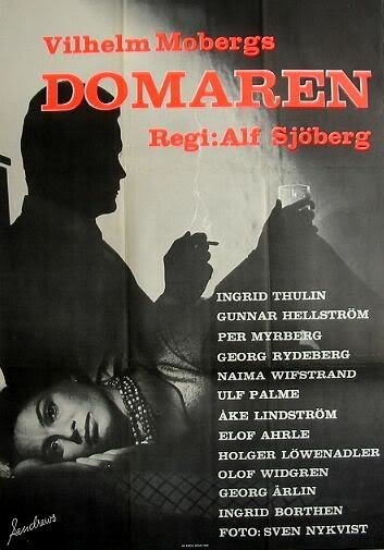Обложка (Постер) Судья / Domaren (1960) SATRip Обложка (Постер) Судья / Domaren (1960) SATRip