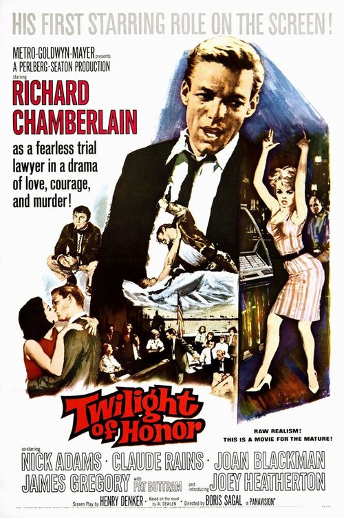 Обложка (Постер) Сумерки чести / Twilight of Honor (1963) SATRip Обложка (Постер) Сумерки чести / Twilight of Honor (1963) SATRip