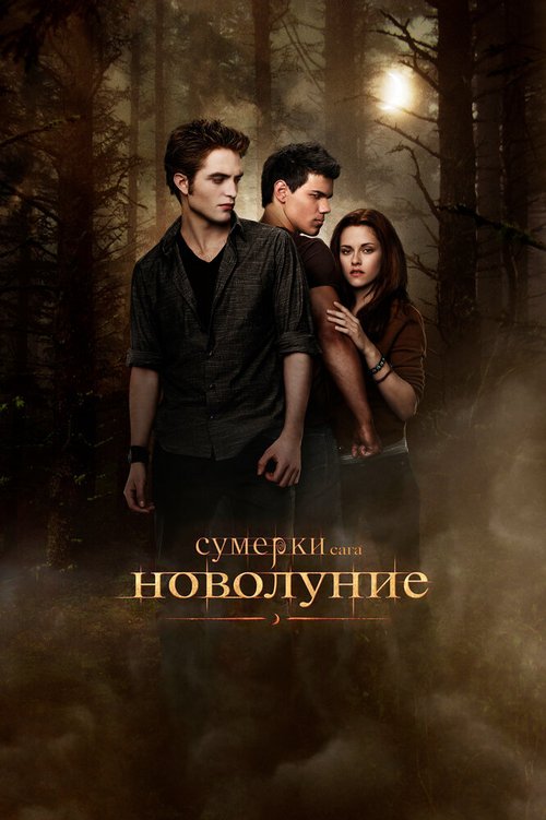 Обложка Сумерки. Сага. Новолуние / The Twilight Saga: New Moon (2009) 