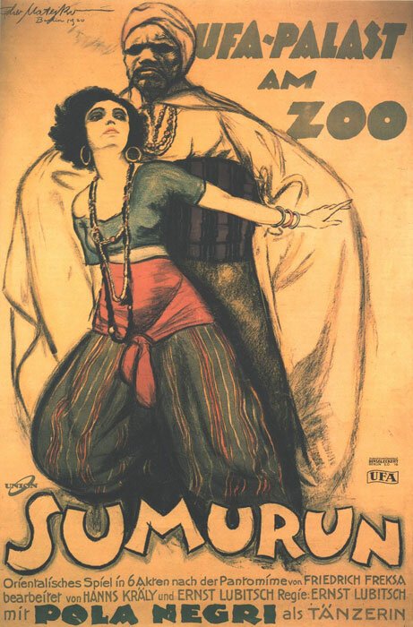 Обложка (Постер) Сумурун / Sumurun (1920) SATRip