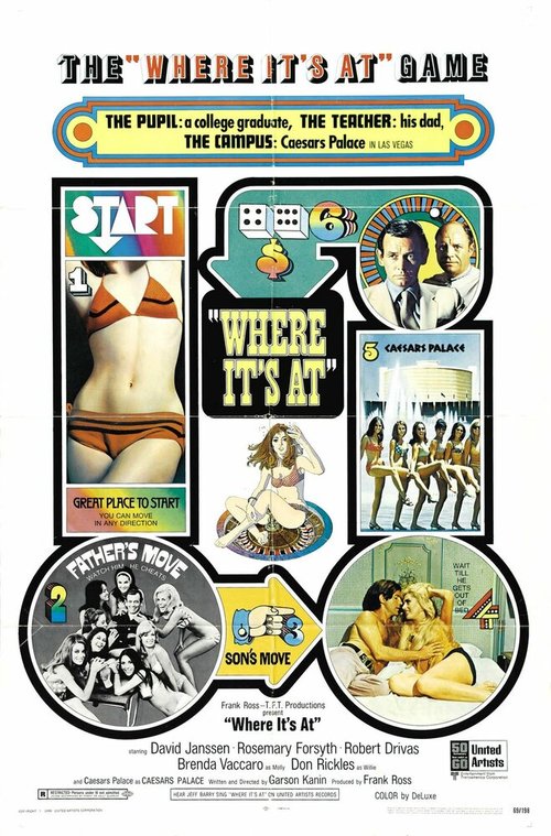 Обложка (Постер) Суть жизни / Where It's At (1969) SATRip Обложка (Постер) Суть жизни / Where It's At (1969) SATRip