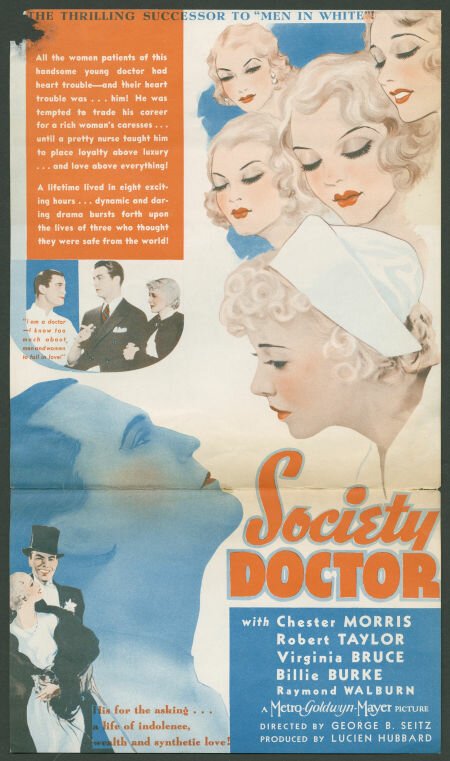 Обложка (Постер) Светский врач / Society Doctor (1935) SATRip
