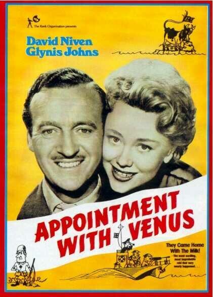 Обложка (Постер) Свидание с Венерой / Appointment with Venus (1951) SATRip Обложка (Постер) Свидание с Венерой / Appointment with Venus (1951) SATRip