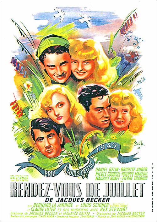Обложка (Постер) Свидание в июле / Rendez-vous de juillet (1949) SATRip Обложка (Постер) Свидание в июле / Rendez-vous de juillet (1949) SATRip