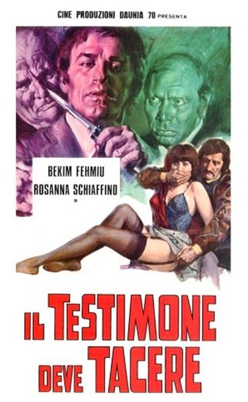 Обложка (Постер) Свидетель должен замолчать / Il testimone deve tacere (1974) SATRip Обложка (Постер) Свидетель должен замолчать / Il testimone deve tacere (1974) SATRip