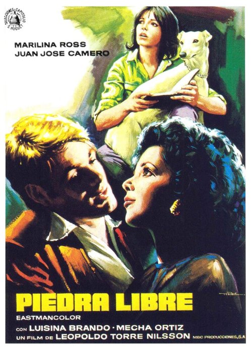 Обложка (Постер) Свободный камень / Piedra libre (1976) SATRip