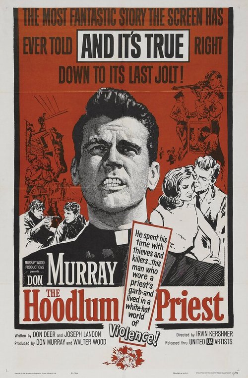 Обложка (Постер) Священник для преступников / The Hoodlum Priest (1961) SATRip
