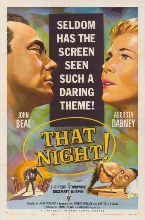 Обложка (Постер) Та ночь / That Night! (1957) SATRip Обложка (Постер) Та ночь / That Night! (1957) SATRip