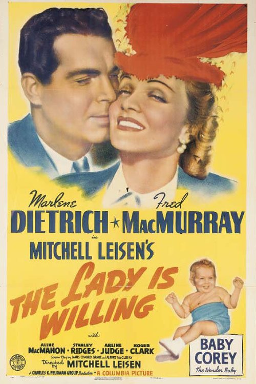 Обложка (Постер) Так хочет леди / The Lady Is Willing (1942) SATRip