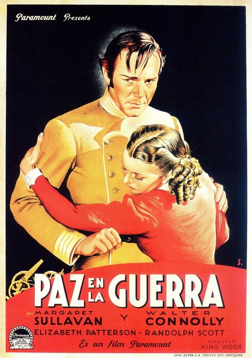 Обложка (Постер) Так красна роза / So Red the Rose (1935) SATRip