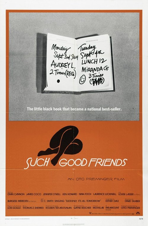 Обложка (Постер) Такие хорошие друзья / Such Good Friends (1971) SATRip Обложка (Постер) Такие хорошие друзья / Such Good Friends (1971) SATRip
