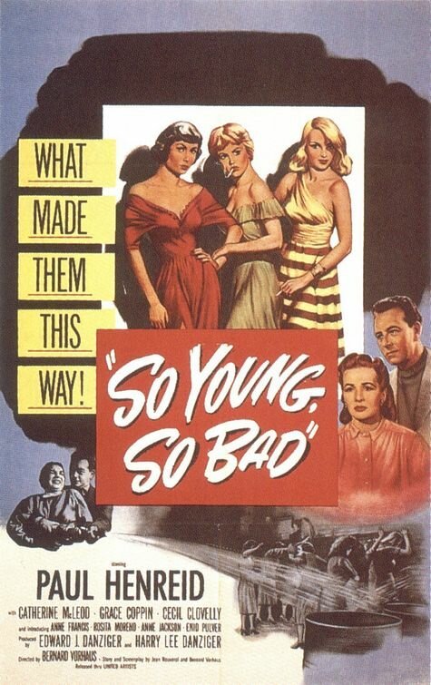 Обложка (Постер) Такие молодые, такие плохие / So Young So Bad (1950) SATRip Обложка (Постер) Такие молодые, такие плохие / So Young So Bad (1950) SATRip