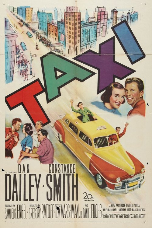 Обложка (Постер) Такси / Taxi (1953) SATRip Обложка (Постер) Такси / Taxi (1953) SATRip