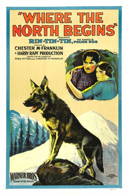 Обложка (Постер) Там, где начинается север / Where the North Begins (1923) SATRip
