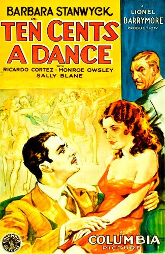 Обложка (Постер) Танец за десять центов / Ten Cents a Dance (1931) SATRip