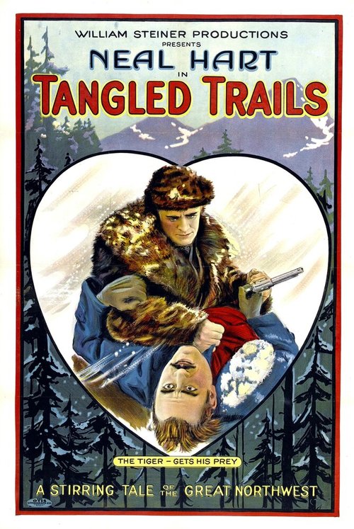Обложка (Постер) Tangled Trails (1921) SATRip