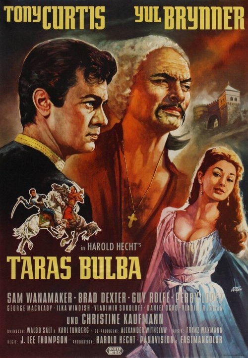 Обложка (Постер) Тарас Бульба / Taras Bulba (1962) SATRip Обложка (Постер) Тарас Бульба / Taras Bulba (1962) SATRip
