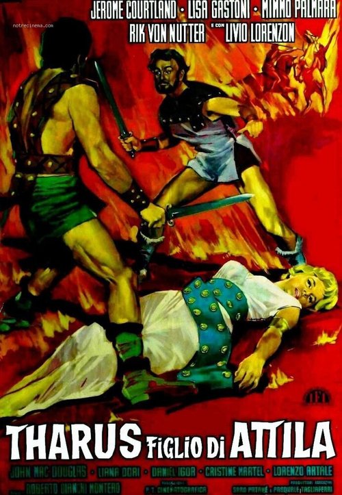 Обложка (Постер) Тарус, сын Аттилы / Tharus figlio di Attila (1962) SATRip Обложка (Постер) Тарус, сын Аттилы / Tharus figlio di Attila (1962) SATRip