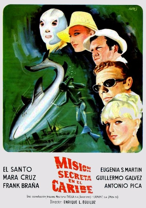 Обложка (Постер) Тайна чёрного жемчуга / El misterio de la perla negra (1976) SATRip