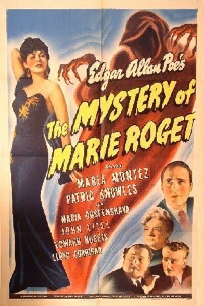 Обложка (Постер) Тайна Мари Роже / Mystery of Marie Roget (1942) SATRip Обложка (Постер) Тайна Мари Роже / Mystery of Marie Roget (1942) SATRip