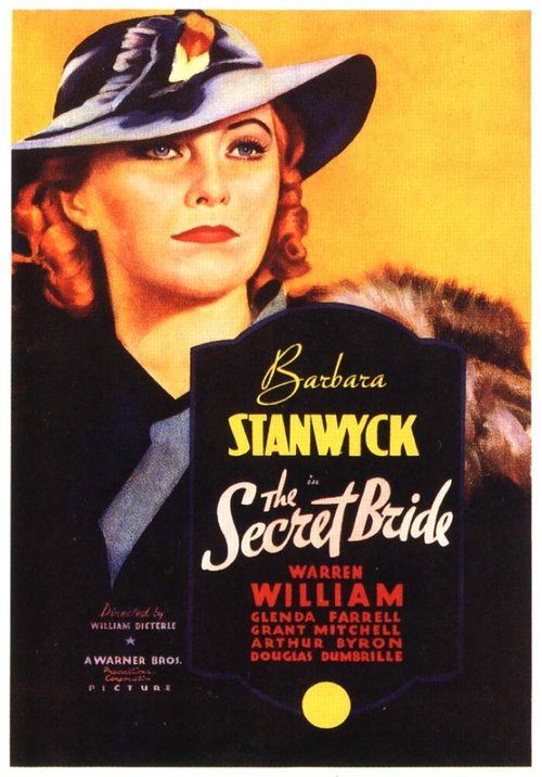 Обложка (Постер) Тайная невеста / The Secret Bride (1934) SATRip