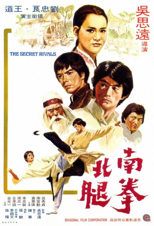 Обложка (Постер) Тайные соперники / Nan quan bei tui (1976) SATRip