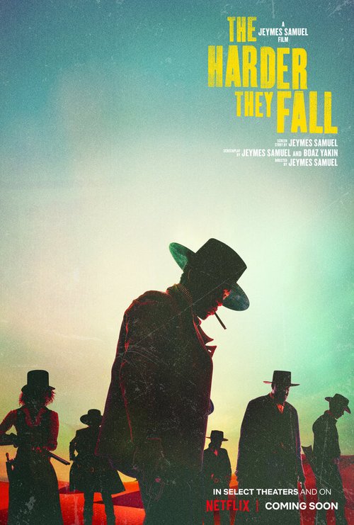 Обложка (Постер) Тем больнее падать / The Harder They Fall (2021) HDRip