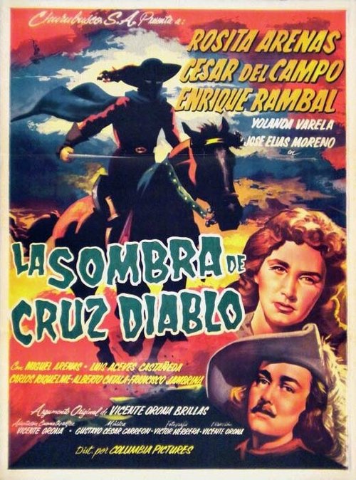 Обложка (Постер) Тень Крус Дьябло / La sombra de Cruz Diablo (1955) Обложка (Постер) Тень Крус Дьябло / La sombra de Cruz Diablo (1955)