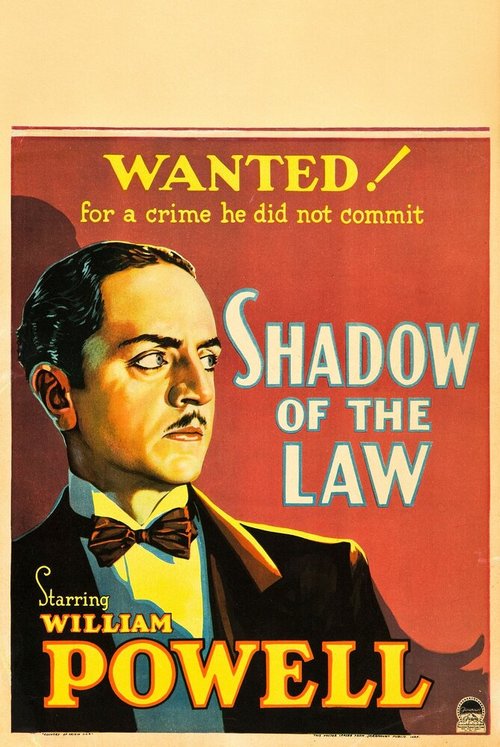 Обложка (Постер) Тень правосудия / Shadow of the Law (1930) SATRip