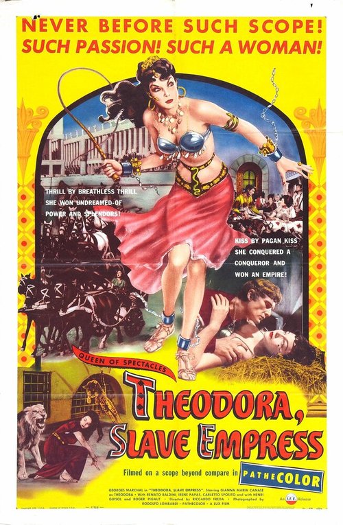 Обложка (Постер) Теодора / Teodora, imperatrice di Bisanzio (1954) SATRip Обложка (Постер) Теодора / Teodora, imperatrice di Bisanzio (1954) SATRip
