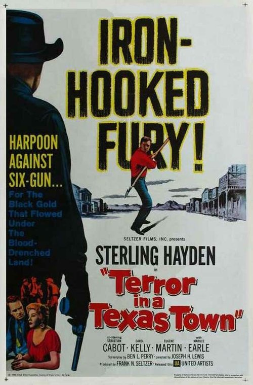 Обложка (Постер) Террор в техасском городке / Terror in a Texas Town (1958) SATRip