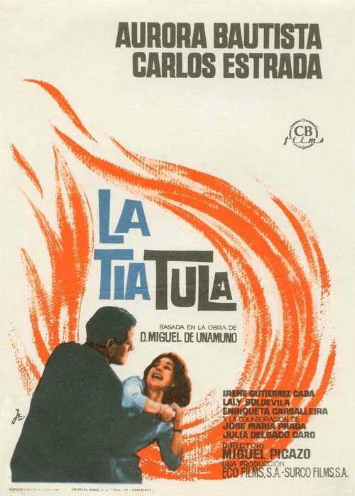Обложка (Постер) Тетя Тула / La tía Tula (1964) SATRip Обложка (Постер) Тетя Тула / La tía Tula (1964) SATRip