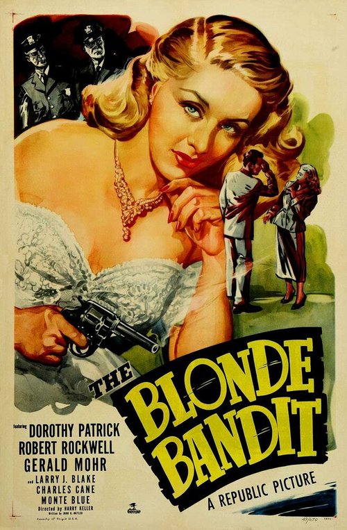 Обложка (Постер) The Blonde Bandit (1950) SATRip
