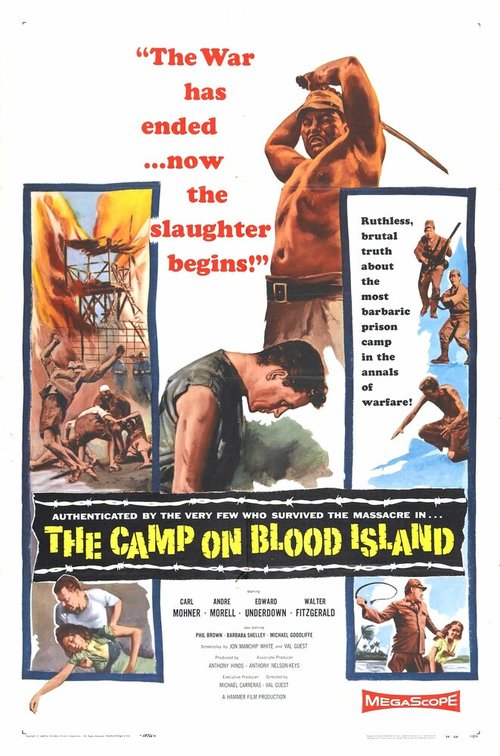 Обложка (Постер) The Camp on Blood Island (1958) SATRip Обложка (Постер) The Camp on Blood Island (1958) SATRip