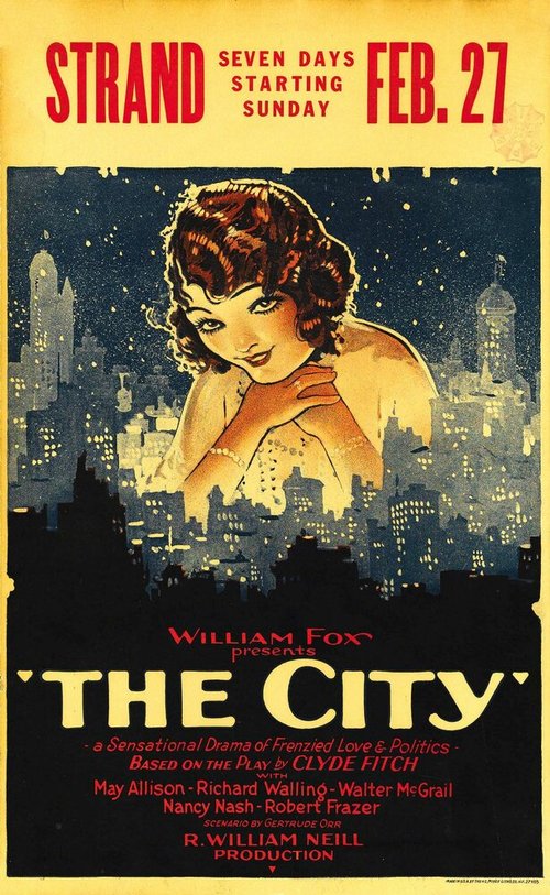 Обложка (Постер) The City (1926) SATRip