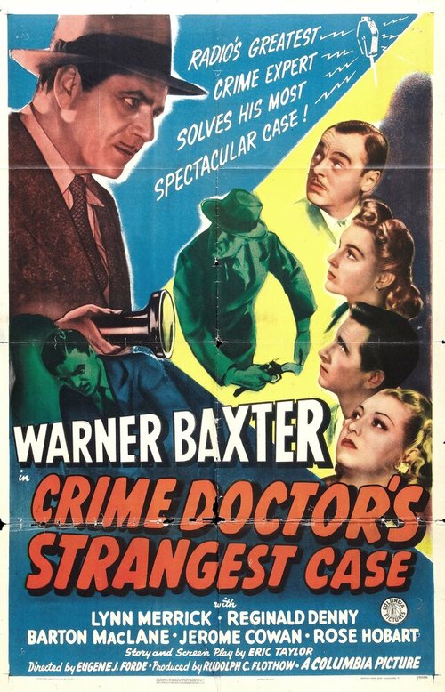Обложка (Постер) The Crime Doctor's Strangest Case (1943) SATRip