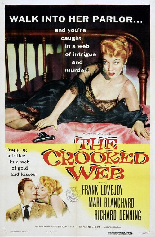 Обложка (Постер) The Crooked Web (1955) SATRip Обложка (Постер) The Crooked Web (1955) SATRip