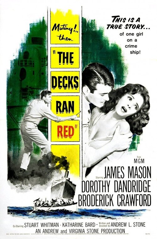 Обложка (Постер) The Decks Ran Red (1958) SATRip