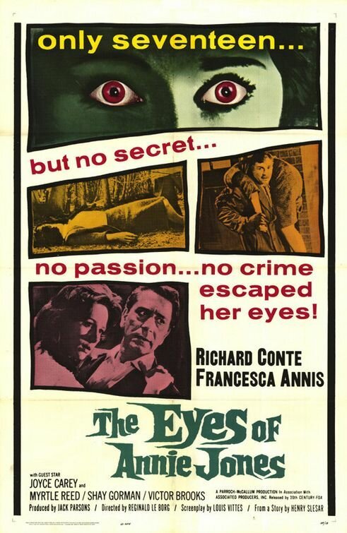 Обложка (Постер) The Eyes of Annie Jones (1964) SATRip Обложка (Постер) The Eyes of Annie Jones (1964) SATRip