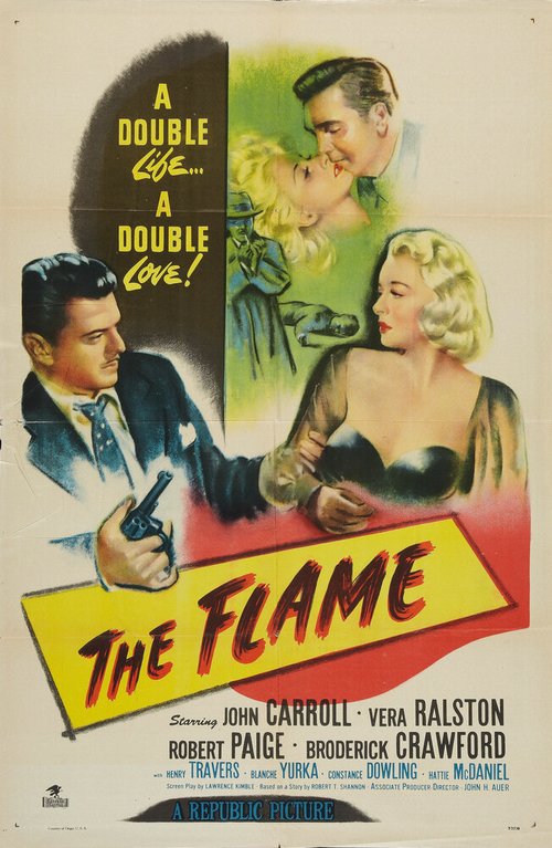 Обложка (Постер) The Flame (1947) SATRip Обложка (Постер) The Flame (1947) SATRip