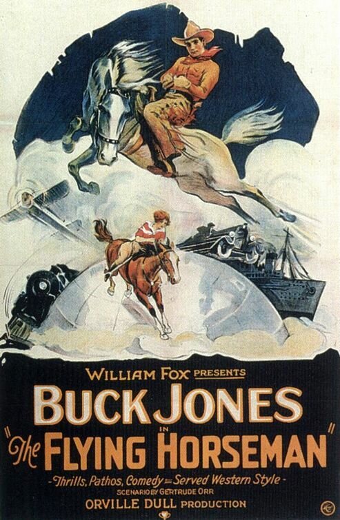 Обложка (Постер) The Flying Horseman (1926) SATRip