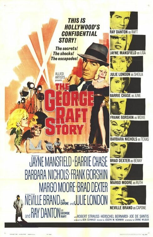 Обложка (Постер) The George Raft Story (1961) SATRip Обложка (Постер) The George Raft Story (1961) SATRip