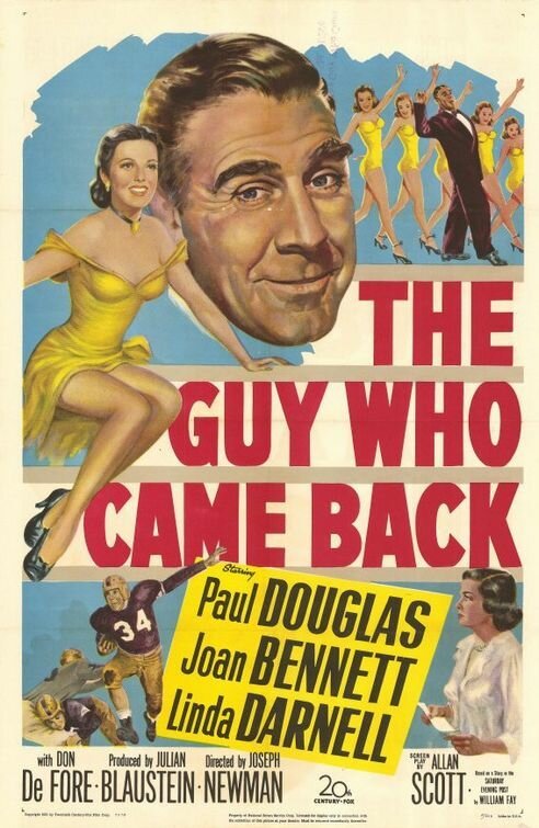Обложка (Постер) The Guy Who Came Back (1951) SATRip Обложка (Постер) The Guy Who Came Back (1951) SATRip